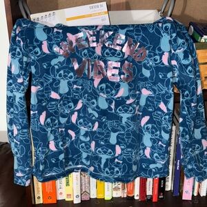 Disney Stitch Women's Pajama Set Small